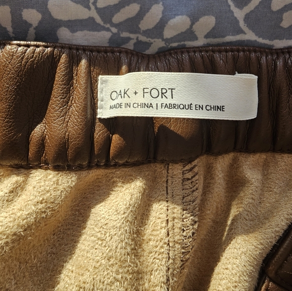 Oak + Fort - Leather vegan pants - Picture 6 of 10